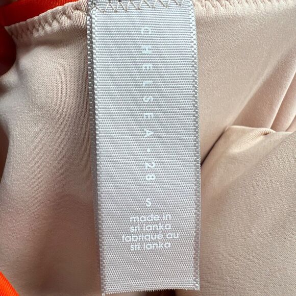 Chelsea28 Easy Retro One Piece Swimsuit Womens Orange Belted Adjustable Straps - Picture 10 of 12